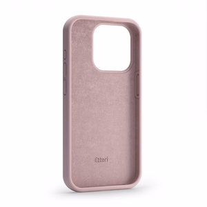 Etteri silikona viedtālruņa apvalks Xiaomi Redmi Note 13 4G gaiši rozā