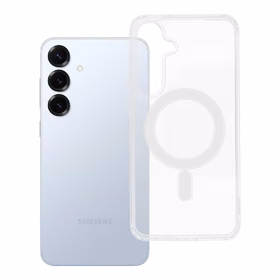 Viedtālruņa apvalks MAG COVER (MID) caurspīdīgs, saderīgs ar MagSafe SAMSUNG S25 Plus