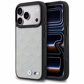 BMW M Shape Logo MagSafe Maciņš for iPhone 17 Pro Max - pelēks