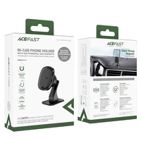 Acefast D35 magnētiskais paneļa turētājs – melns