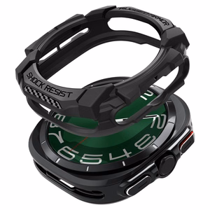 Spigen Rugged Armor viedtālruņa apvalks Samsung Galaxy Watch Ultra (47mm) - matēts melns