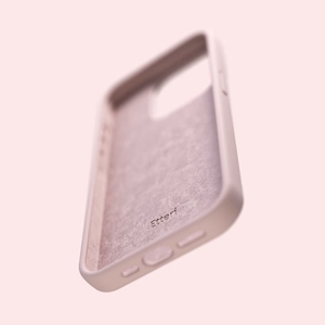 Etteri silikona viedtālruņa apvalks Xiaomi Redmi Note 13 4G gaiši rozā