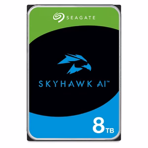 Внутренний жёсткий диск Seagate SkyHawk AI (ST8000VE001) – 8 TB, 7200 rpm, SATA