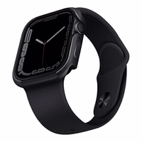 Uniq maciņš Valencia Apple Watch Series 4/5/6/7/8/SE/SE2 45/44mm. grafīta/grafīta
