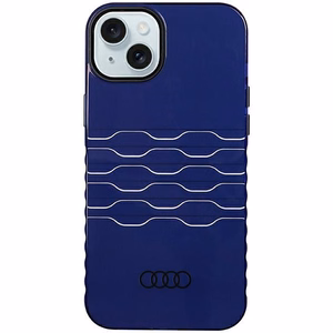 Audi IML MagSafe viedtālruņa apvalks iPhone 15 Plus / 14 Plus - zils