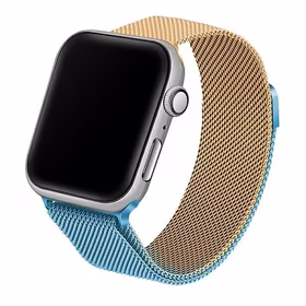 Beline Siksniņa Apple Watch Steel 38/40/41mm zils/zelta
