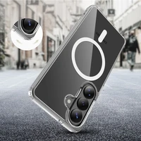 Tech-Protect FlexAir Hybrid MagSafe Case for Samsung Galaxy A36 / A56 / A37 5G - Transparent