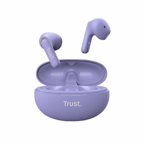 Trust Yavi Bluetooth TWS bezvadu austiņas ar ENC, violetas