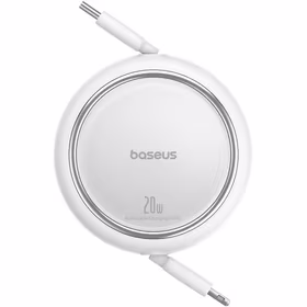 Baseus Free2Pull izbīdāmais kabelis USB-C / Lightning 20W 1m - balts
