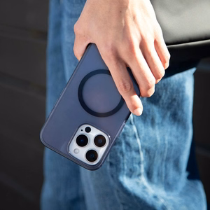 Incase Slim Case vāciņš ar MagSafe iPhone 16 Pro Max tālrunim, Deep Space Blue krāsā