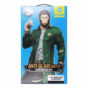 Aizsargstikls 5D Mr. Monkey Glass - Apple iPhone 12 Pro Max melns (Stiprs matēts)