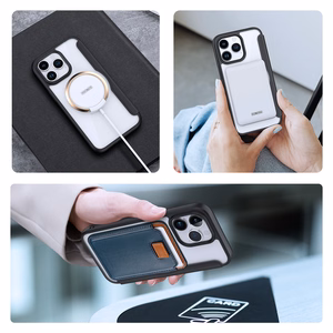 Dux Ducis Skin X Pro Magnētiskais Atveramais MagSafe apvalks iPhone 15 Pro - melns