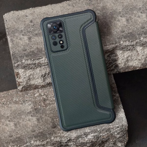 Flip case for Xiaomi Redmi NOTE 13 PRO 4G / Poco M6 PRO 4G Razor Book dark green