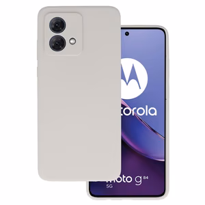 Viedtālruņa apvalks Silikona Lite titāna krāsa Motorola Moto G84 5G