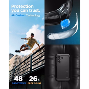 Spigen Tough Armor maciņš Galaxy A37 5G melns