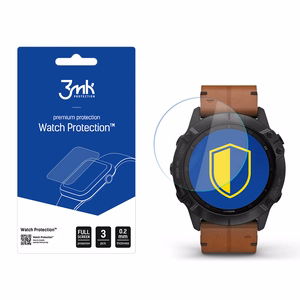 3mk pulksteņa aizsardzība™ v. FlexibleGlass hibrīdstikls Garmin Fenix ​​6X
