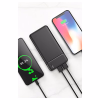 Maxlife portatīvais lādētājs MXPB-01 10000 mAh melns