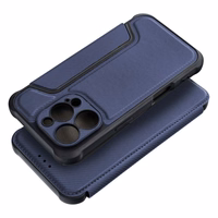 RAZOR grāmatas tipa viedtālruņa apvalks IPHONE 16 Pro zils