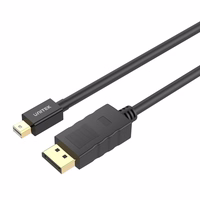 UNITEK Y-C611BK DisplayPort cable 2 m Mini DisplayPort melns