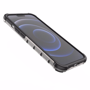 Honeycomb Case броневой чехол с TPU бампером для iPhone 13 Pro чёрный