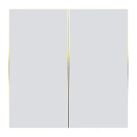 Skārienjutīgais ZigBee gaismas slēdzis Avatto TS60-EU-W4 četrkāršs TUYA (balts)