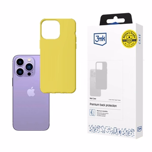 Viedtālruņa apvalks iPhone 14 Pro no 3mk Matt Case sērijas - gaiši zaļa