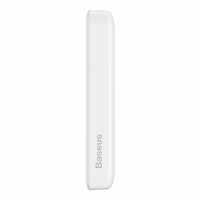 Powerbanka Baseus Magnetic, 10000mAh, USB-C 20W, MagSafe (balta)