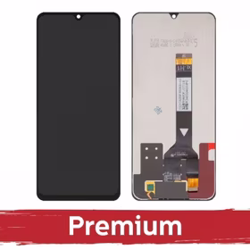 LCD displejs saderīgs ar Xiaomi Redmi A5 / Poco C71 (Short Flex) melns OEM