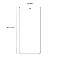 Tempered stikls 2,5D for Motorola ThinkPhone 25