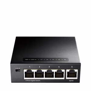 Cudy GS105 network switch Gigabit Ethernet (10/100/1000) melns