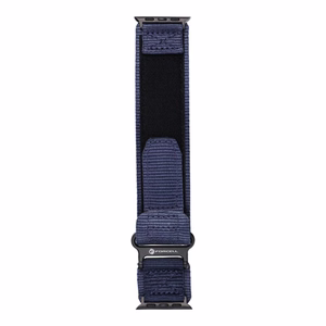FORCELL F-DESIGN FA05 neilona siksniņa APPLE pulkstenim 42 / 44 / 45 / 49 mm zilā krāsā