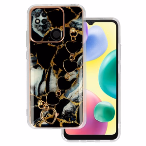 Trend viedtālruņa apvalks Xiaomi Redmi 10A dizains 1 melns