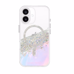 Case-Mate Karat MagSafe vāciņš ierīcei iPhone 16, hologrāfisks Soap Bubble