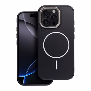 FRAME MAG COVER magnētiskais viedtālruņa apvalks, savietojams ar MagSafe, IPHONE 13 PRO, melnā krāsā