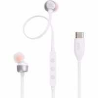Vadu austiņas USB-C JBL Tune 310C baltas