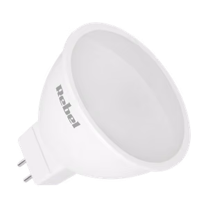 Rebel MR16 LED spuldze, 6 W, 3000 K, 230 V