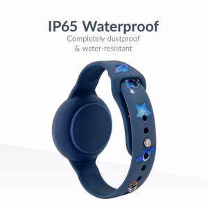 Beeep OneTag meklēšanas ierīce ar silikona aproci bērniem, Astronaut, Apple Find My / Android