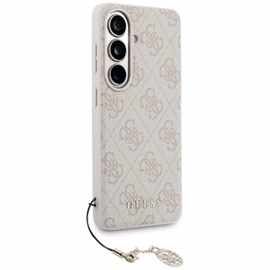 Guess case 4G Classic Logo Charm MagSafe for Samsung Galaxy S26 pink