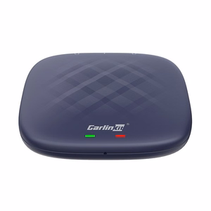 CARLINKIT bezvadu AI Box adapteris ar Android 13 – 8GB+128GB priekš oriģinālajiem automašīnas radiopaneliem ar CarPlay, zils