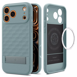 Spigen Parallax "S" Magnētiskais viedtālruņa apvalks iPhone 17 Pro - Zaļš