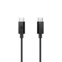 Spigen EB6020CC 60W kabelis + USB-C / USB-C kabelis 200 cm - melns
