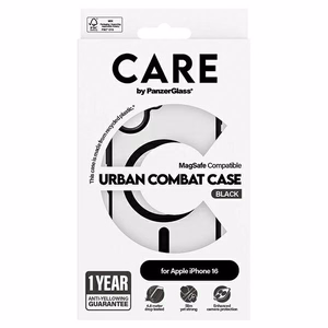 CARE by PanzerGlass Flagship Urban viedtālruņa apvalks iPhone 16 6.1" Magnētiskais 1357
