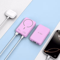 Tech-Protect PB31 MagSafe 10000mAh Portatīvais lādētājs (m) - violeta