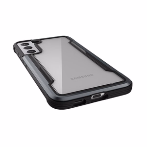 X-Doria Raptic Shield Pro vāciņš ierīcei Samsung Galaxy S22+ 5G, ar pretmikrobu aizsardzību, melns