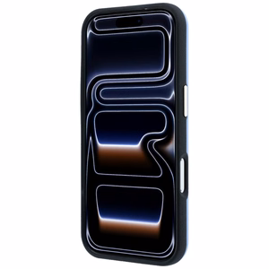 Guess Smooth & Big Strass Logo vāciņš iPhone 18 Pro / 17 Pro – zils