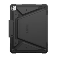 UAG Metropolis SE viedtālruņa apvalks iPad Pro 13" 2024 ar Apple Pencil turētāju - melns