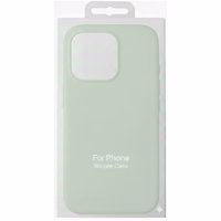 Maciņš "TM MagSafe Silicone" iPhone 16 Pro / Akvamarin /