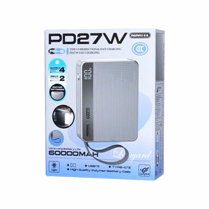 External battery Power Bank Remax FP-5 27W 60000mAh grey