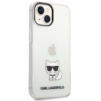 Viedtālruņa apvalks Karl Lagerfeld KLHCP14MCTTR iPhone 14 Plus 6.7\" skaidrs / skaidrs Choupette Body