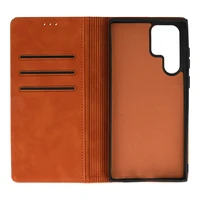 Viedtālruņa apvalks Wonder Prime Samsung Galaxy S22 Ultra brūns